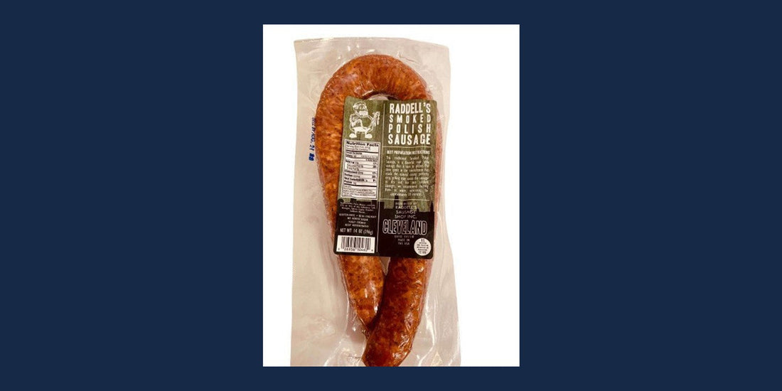 Raddell's Smoked Polish Sausage for kielbasa and sauerkraut