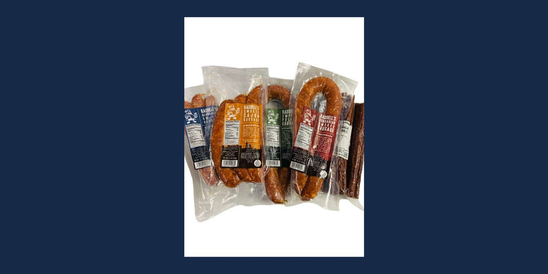 Raddell's European smoked sausage Variety Pack