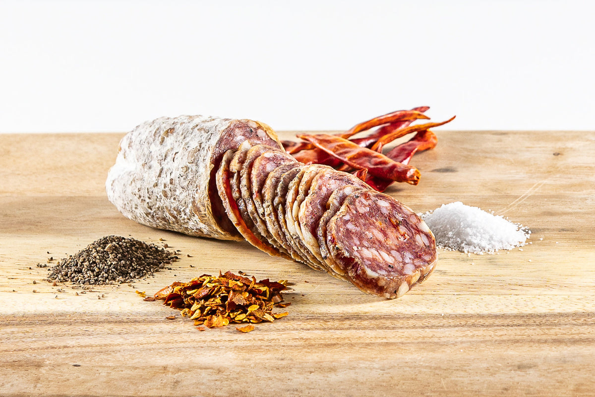Ghost Pepper Salami by il Porcellino Salumi