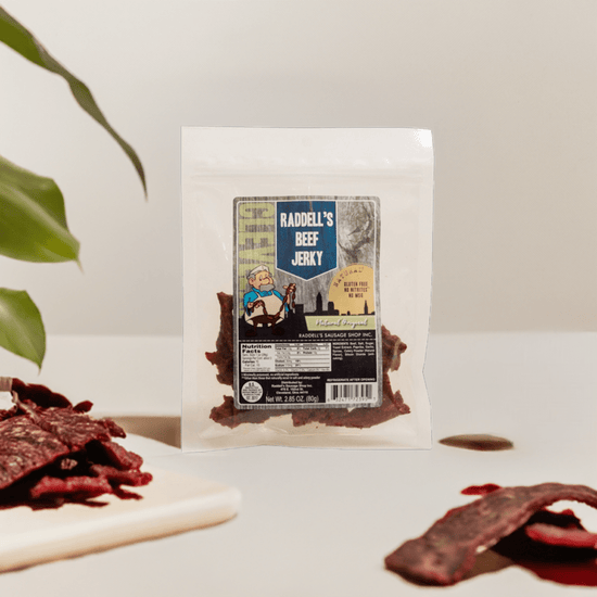 BEEF JERKY - Raddell's Sausage