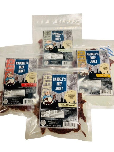 Beef Jerky Variety Pack - Raddell's Sausage