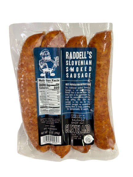 Smoked Slovenian Sausage - Raddell's Sausage